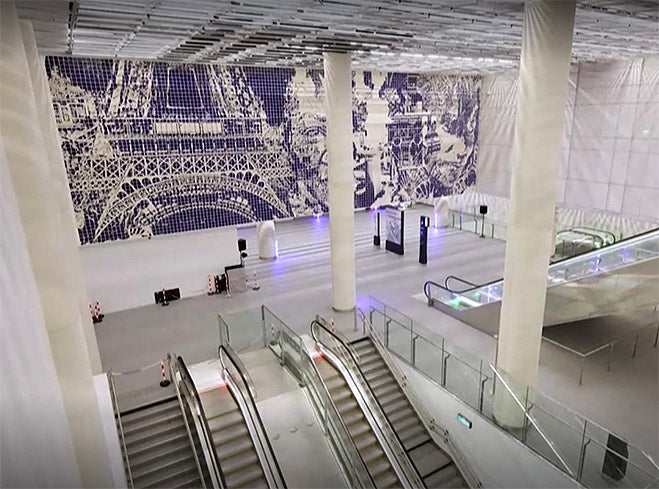 Métro à l'aéroport d'Orly